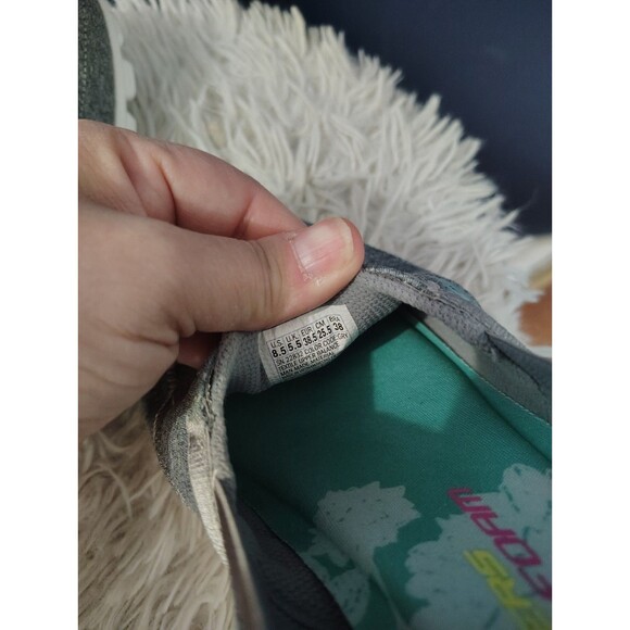 SKECHERS Relaxed Fit Women's Empire Sweet Scene Memory Foam Gray Size 8.5 - Picture 8 of 8